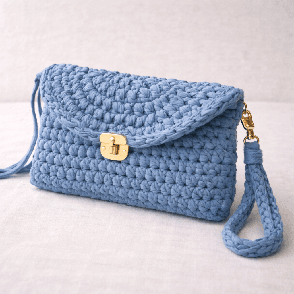 Exclusive crochet clutch