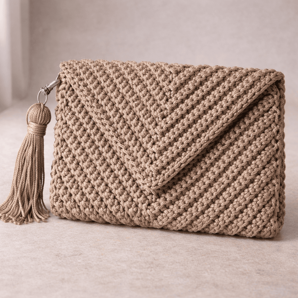 Exclusive crochet clutch