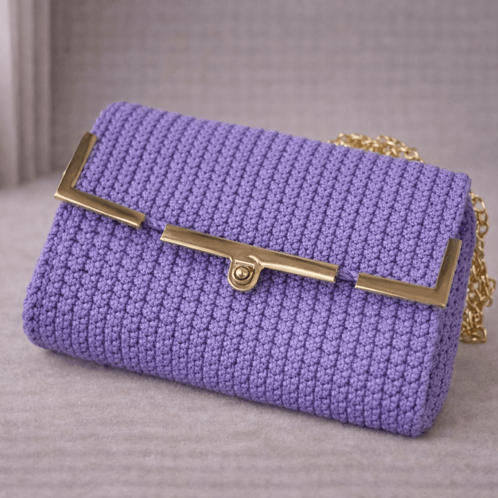 Exclusive crochet clutch