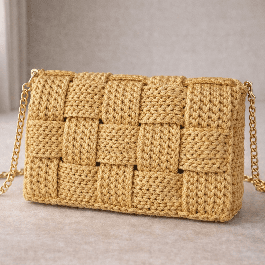 Exclusive crochet clutch