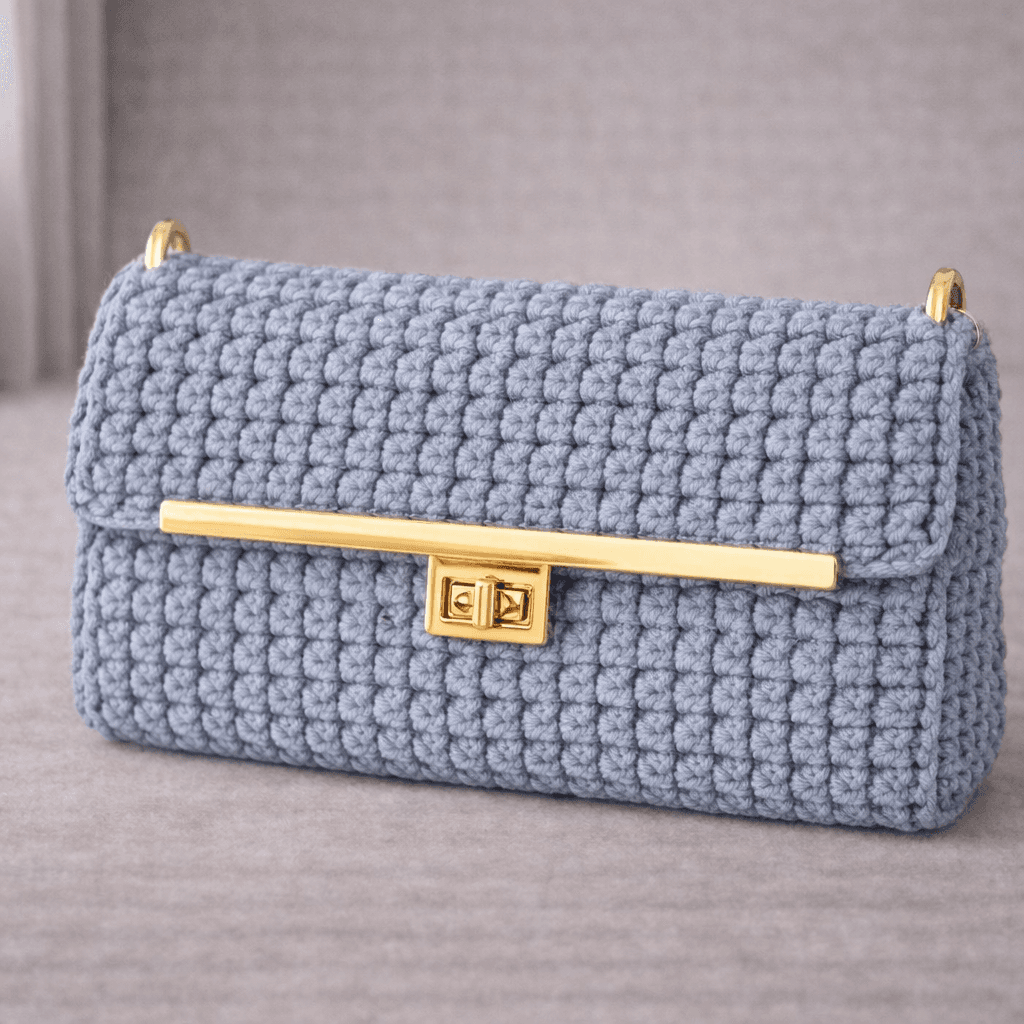 Exclusive crochet clutch